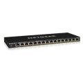 Netgear GS316P - Unmanaged - Gigabit Ethernet (10/100/1000) - Vollduplex - Power over Ethernet (PoE) - Wandmontage