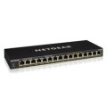 Netgear GS316P - Unmanaged - Gigabit Ethernet (10/100/1000) - Vollduplex - Power over Ethernet (PoE) - Wandmontage