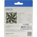 Inter-Tech Alseye Halo 3.0 - Ventilator - 12 cm - 1500 RPM - 23 dB - 90,9 cfm - Schwarz