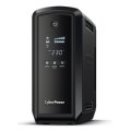 CyberPower Systems CyberPower CP900EPFCLCD Line-Interactive USV 900VA/540W Reine Sinuswelle - AVR - LCD - USB (HID) - RS232 - RJ45 Lan Protection - Ausgang (6) Schuko - Standby (Offline) - 0,9 kVA - 540 W - Reiner Sinus - 170 V - 270 V