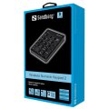 SANDBERG Wireless Numeric Keypad 2 - RF Wireless - 18 - Laptop / PC - Schwarz