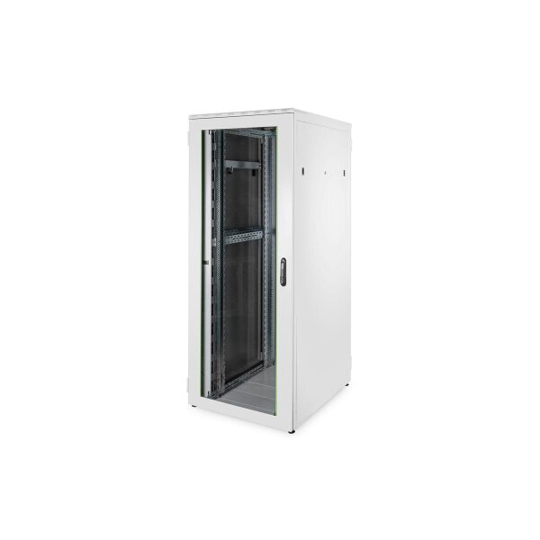 DIGITUS DN-19-42U-8/10-V - 42U varioFLEX Netzwerkschrank 2031x800x1000 mm, Farbe grau (RAL 7035)