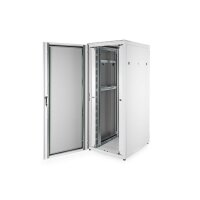 DIGITUS DN-19-42U-8/10-V - 42U varioFLEX Netzwerkschrank 2031x800x1000 mm, Farbe grau (RAL 7035)