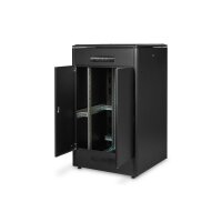 DIGITUS DN-19 26U-8/8-B-1 - 26U Netzwerkschrank, Unique 1342x800x800 mm, Farbe Schwarz (RAL 9005)