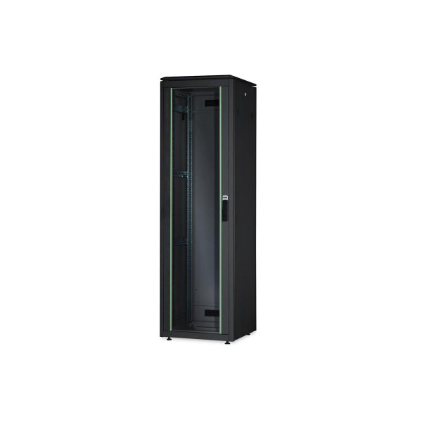 DIGITUS DN-19-36U-6/8-B-1 - 36HE Netzwerkschrank, Unique 1787x600x800 mm, Farbe Schwarz (RAL 9005)