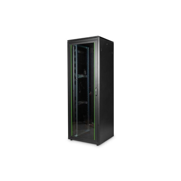 DIGITUS DN-19-47U-8/8-B-1 - 47HE Netzwerkschrank, Unique 2276x800x800 mm, Farbe Schwarz (RAL 9005)