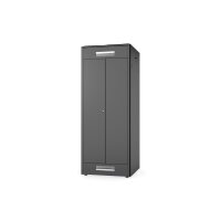 DIGITUS DN-31121-B - 42HE Netzwerkschrank Unique, 2053x800x800 mm doppelfl. Stahl-Fronttür, schwarz