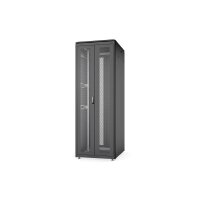 DIGITUS DN-31138-B - 47U Netzwerkschrank, Unique, 2244x800x1000 mm doppelfl. perf. Türen, schwarz