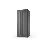 DIGITUS DN-31118-B - 42HE Netzwerkschrank Unique, 2053x800x800 mm doppelfl. perf. Türen, schwarz