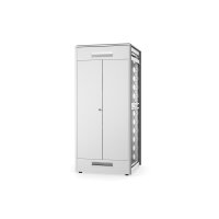 DIGITUS DN-31107 - 36U Netzwerkschrank, Unique, 1787x800x800 mm ohne Seitenteile, grau