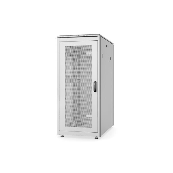 DIGITUS DN-31102 - 26HE Netzwerkschrank Unique, 1342x600x1000 mm perf. Fronttür, grau