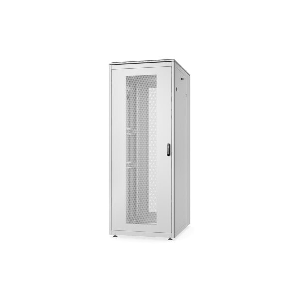 DIGITUS DN-31126 - 42HE Netzwerkschrank Unique, 2053x800x1000 mm perforierte Türen, grau