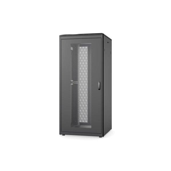 DIGITUS DN-31109-B - 36HE Netzwerkschrank Unique, 1787x800x800 mm perf. Front- doppel perf. Rücktür, schwarz