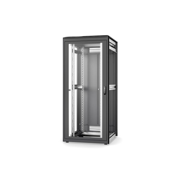 DIGITUS DN-31107-B - 36U Netzwerkschrank, Unique, 1787x800x800 mm ohne Seitenteile, schwarz