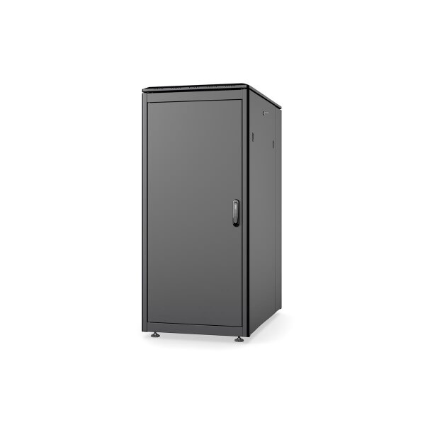 DIGITUS DN-31105-B - 26U Netzwerkschrank, Unique, 1342x600x1000 mm Stahl-Fronttür, schwarz