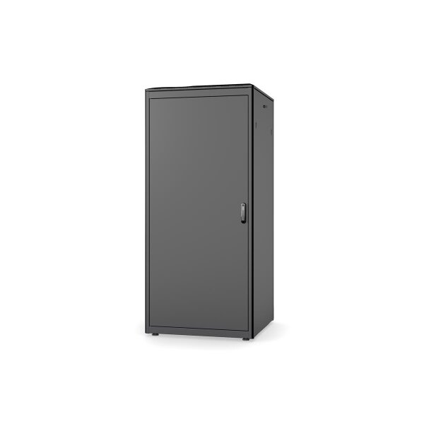 DIGITUS DN-31111-B - 36HE Netzwerkschrank Unique 1787x800x800 mm Stahl-Fronttür, schwarz