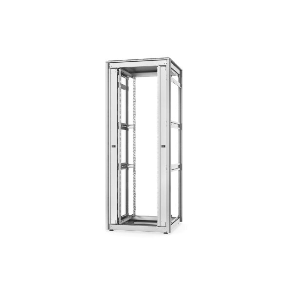 DIGITUS DN-31112 - 42HE Netzwerkschrank Unique, 2053x800x800 mm offenes Gestell, grau