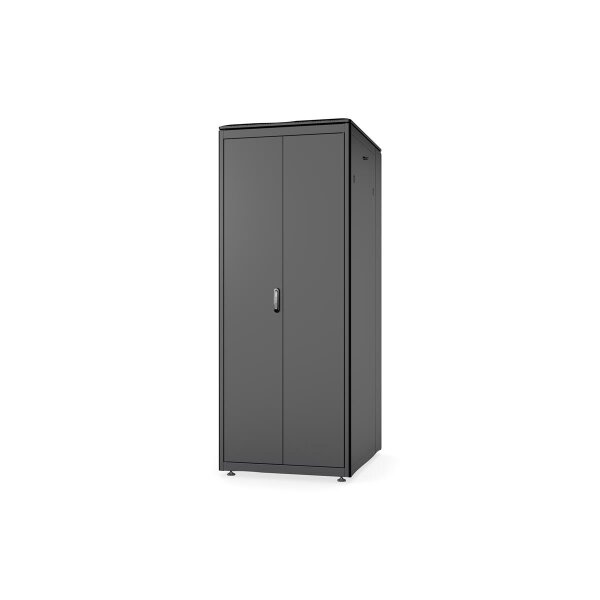 DIGITUS DN-31131-B - 42U Netzwerkschrank, Unique, 2053x800x1000 mm doppelfl. Stahl-Fronttür, schwarz