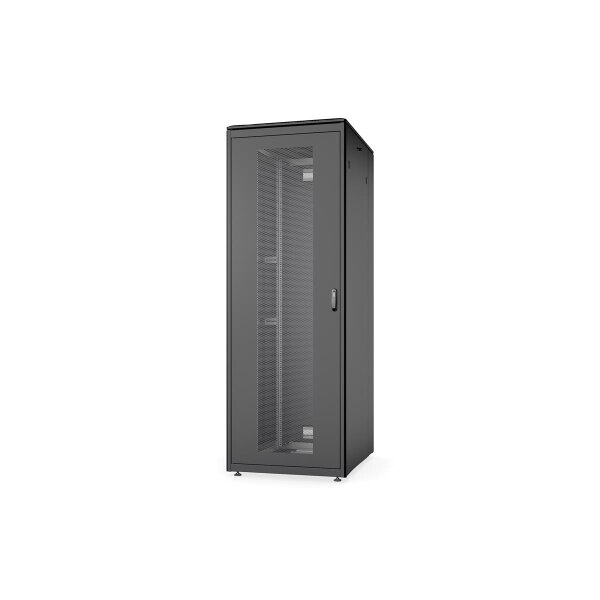 DIGITUS DN-31135-B - 47U Netzwerkschrank, Unique, 2244x800x1000 mm perf. Fronttür, schwarz