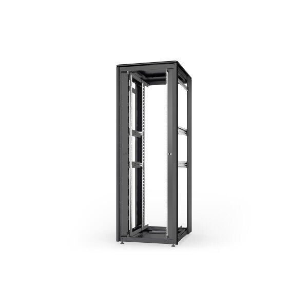 DIGITUS DN-31132-B - 47U Netzwerkschrank, Unique, 2244x800x1000 mm offenes Gestell, black