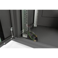 DIGITUS DN-19-12U-EC-SW - 12HE Wandgehäuse 607x600x450 mm, Farbe Schwarz (RAL 9005)