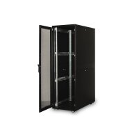 DIGITUS DN-19-SRV-47U-B-1 - 47HE Serverschrank, Unique 2192x600x1000 mm, perforierte Stahltüren, schwarz