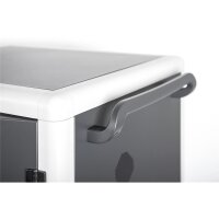 DIGITUS DN-45002 - Mobiler Ladeschrank, 30 Ladestationen, 15,6", schw 1260 x 824 x 650 mm, inkl. USB, PDU, Lüfter