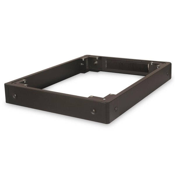 DIGITUS DN-19 PLINTH-6/8-B - Sockel für Unique Netzwerkschränke & Dynamic Basic 100x600x800 mm, Farbe Schwarz (RAL 9005)