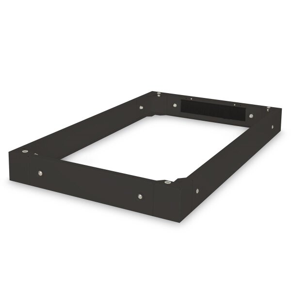 DIGITUS DN-19-PLINTH-6/10-B - Sockel für Unique Serverschränke 100x600x1000 mm, Farbe Schwarz (RAL 9005)