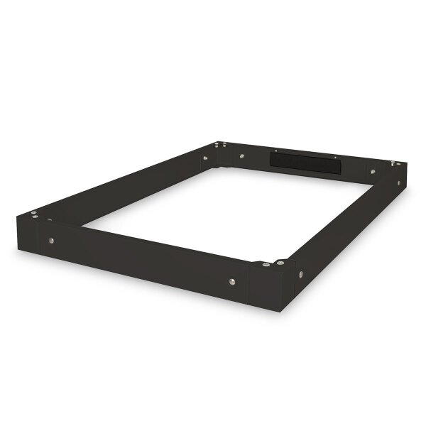 DIGITUS DN-19-PLINTH-8/12-B - Sockel für Unique Serverschränke 100x800x1200 mm, Farbe Schwarz (RAL 9005)