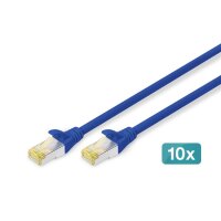 DK-1644-A-030-B-10 - CAT 6A S-FTP Patchkabel, Cu, LSZH...