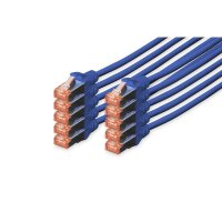 DK-1644-0025-B-10 - CAT 6 S-FTP Patchkabel, Cu, LSZH AWG...