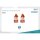 DK-1644-010-R-10 - CAT 6 S-FTP Patchkabel, Cu, LSZH AWG 27/7,  1 m, 10 Stück,  Rot