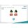 DK-1644-030-G-10 - CAT 6 S-FTP Patchkabel, Cu, LSZH AWG 27/7,  3 m, 10 Stück,  Grün