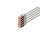 DK-1644-200-5 - CAT 6 S-FTP Patchkabel, Cu, LSZH AWG 27/7,  20 m, 5 Stück,  Grau