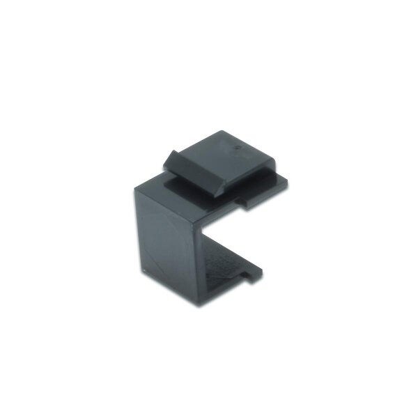 DIGITUS DN-BLIND-SW - Blindplatte für modulare Patch Panel Farbe schwarz RAL 9005