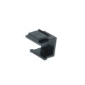 DIGITUS DN-BLIND-SW - Blindplatte für modulare Patch Panel Farbe schwarz RAL 9005