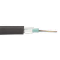 DIGITUS DK-39081-U - LWL A-I-DQ(ZN)BH 8E9/125µ, SM, OS2, 8 Fasern Innen/Außen, LSZH, Dca, schwarz, Länge 1 m