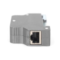 DIGITUS DN-95421 - Indoor DIN PoE surge protector