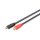 DIGITUS DB-330118-100-S - HDMI High Speed Anschlusskabel, Typ A, m/ amp. St/St, 10.0m, Ultra HD 24p, CE, gold, sw