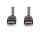 DIGITUS DB-330123-010-S - HDMI Premium High Speed Anschlusskabel, Typ A St/St, 1.0m, m/Ethernet, Ultra HD 60p, gold, sw