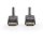 DIGITUS AK-340103-030-S - DisplayPort Anschlusskabel, DP St/St, 3,0m, m/Verriegelung, DP, 1.1a konform, sw