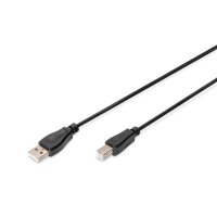 DIGITUS DB-300102-018-S - USB Anschlusskabel, Typ A - B...