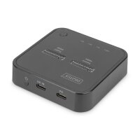 DIGITUS DA-71545 - NVMe Klonstation USB3.1 Gen2 Typ-C NVMe M.2 SSD Gehäuse