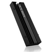 ICY BOX IB-M2HS-PS5 - Kühlkörper - PlayStation 5 - Schwarz - Aluminium - Silikon - Sony - PlayStation 5