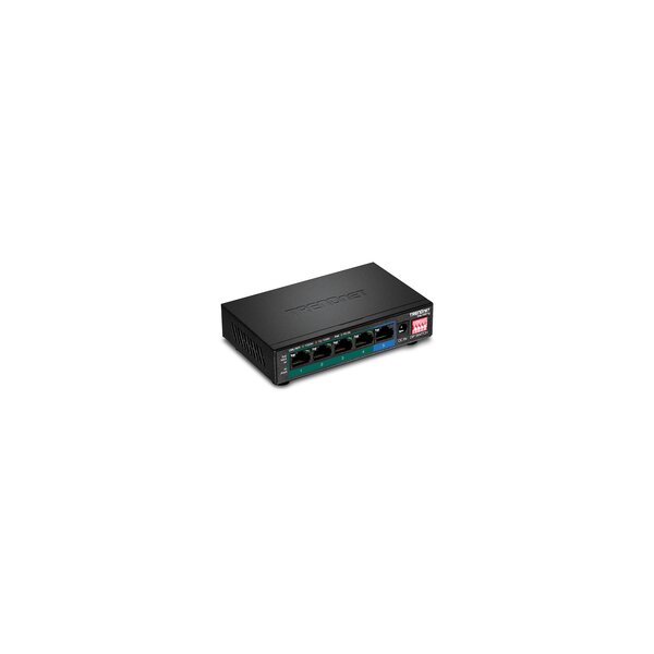 TRENDnet TPE-TG51G - Gigabit Ethernet (10/100/1000) - Vollduplex - Power over Ethernet (PoE) - Wandmontage