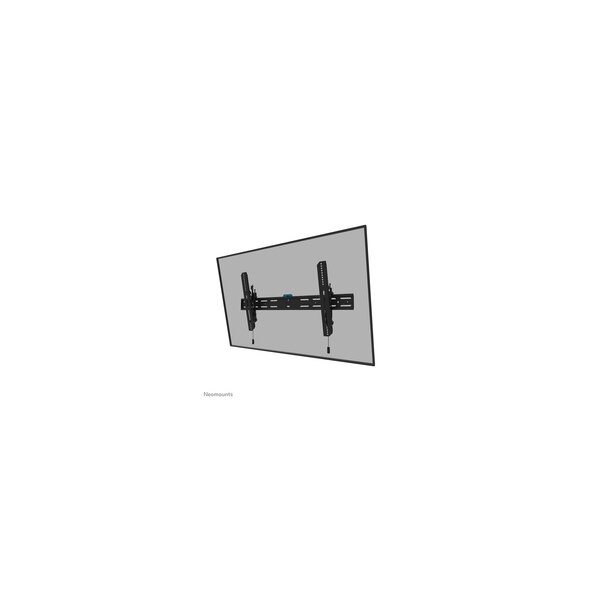 Neomounts WL35S-850BL18 TV-Wandhalterung 43-86" - neigbar - abschließbar - schnelle Installation - 2,18 m (86") - 100 x 100 mm - 800 x 400 mm - 0 - 12° - Stahl - Schwarz