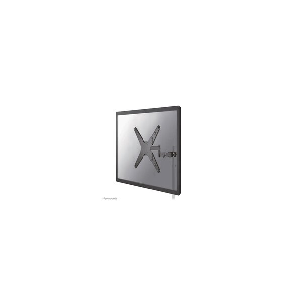 Neomounts FL40-450BL14 TV-Stangenhalterung 32-55" - Durchm. 28-50 mm - volle Bewegung - 75 x 75 mm - 400 x 400 mm - -15 - 10° - 0 - 180° - Stahl - Schwarz