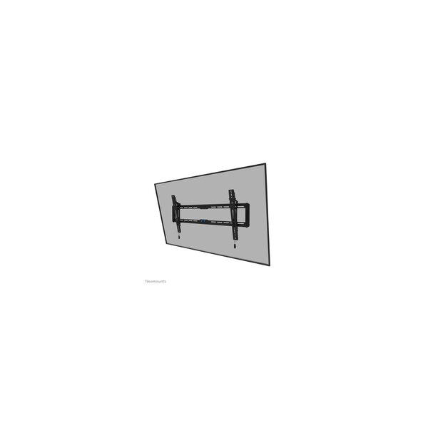 Neomounts WL35-550BL18 TV-Wandhalterung 43-86" - neigbar - einfache Installation - 2,18 m (86") - 100 x 100 mm - 800 x 400 mm - 0 - 12° - Stahl - Schwarz