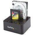StarTech.com 2-fach USB 3.0 / eSATA Festplatten Dockingstation mit UASP für 2,5/3,5" SSD / HDD - HDD - SSD - Serial ATA III - 2.5,3.5" - 8 TB - USB 3.2 Gen 1 (3.1 Gen 1) Type-B - 6 Gbit/s